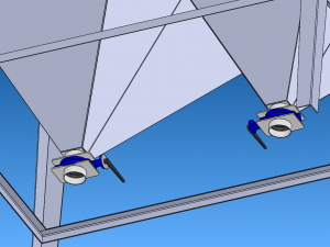 MC-160 bag filter Model 3D