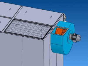MC-160 bag filter Model 3D