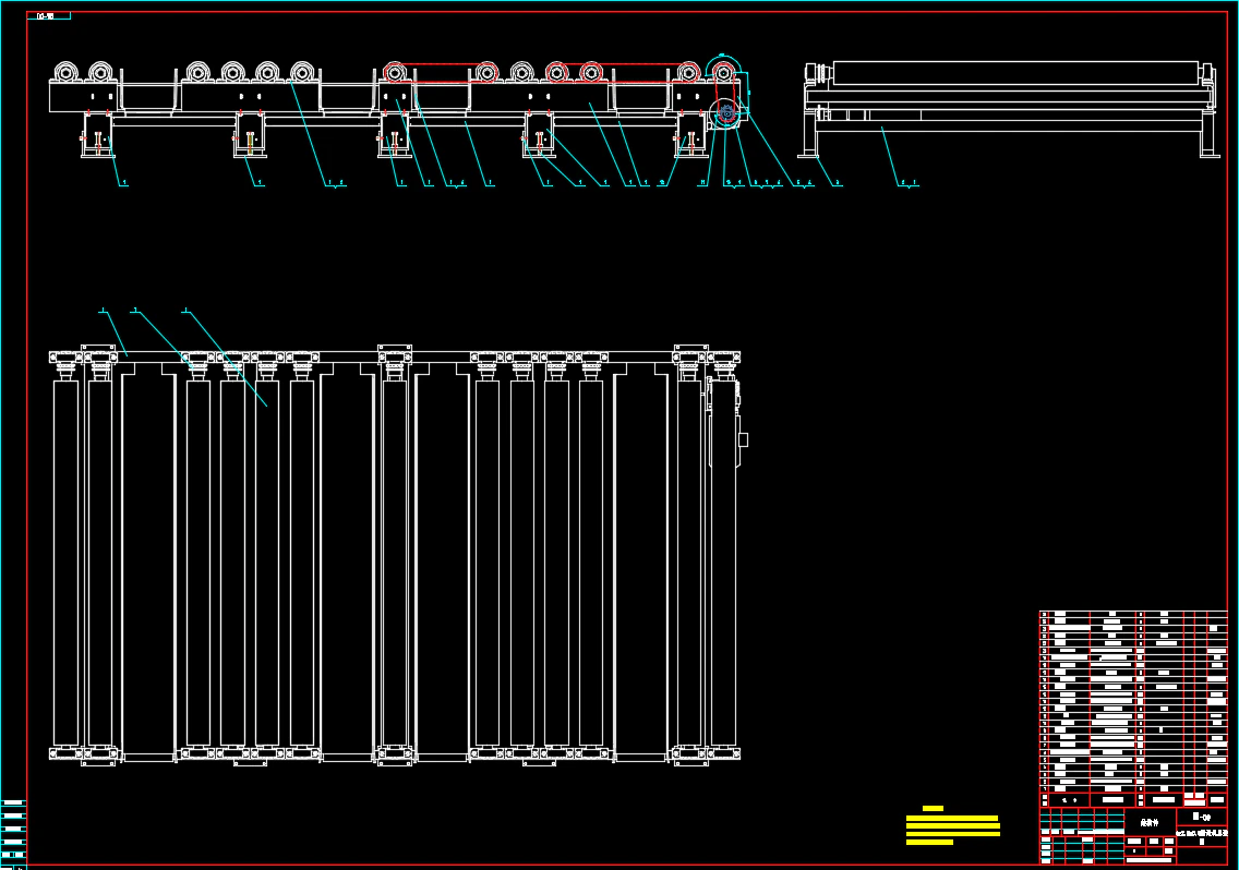 29 tons GA roller heavy duty conveyor 4x25x06 3D Model .c4d .max .obj .3ds .fbx .stl .blend 