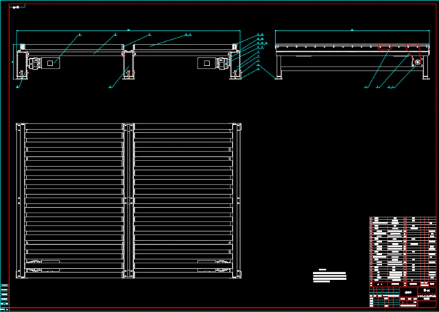 Przenośnik rolkowy GB do dużych obciążeń 29 ton 25x35x06 Model 3D .c4d .max .obj .3ds .fbx .stl .blend 