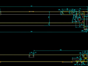 Przenośnik rolkowy GB do dużych obciążeń 29 ton 25x35x06 Model 3D