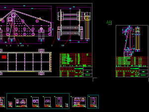2ZK1645 Linear vibrating screen full set of CAD 3D मॉडल