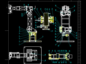 Axis robot 6-axis robotic arm 3D Model
