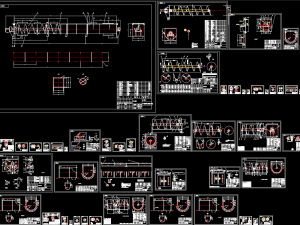 LS630 screw conveyor full set production drawing 3D Model