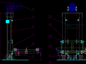 Light load hoist 3Dモデル