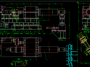 20T uncoiler full set of drawings Modèle 3D