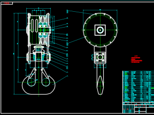 50 ton bridge crane mechanical and electrical diagram 3D Model
