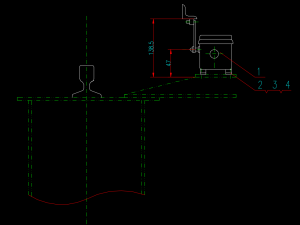 50 ton bridge crane mechanical and electrical diagram 3D Model