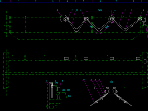50 ton bridge crane mechanical and electrical diagram 3D Model