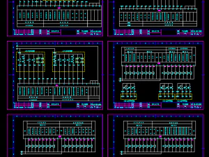 50 ton bridge crane mechanical and electrical diagram 3D Model