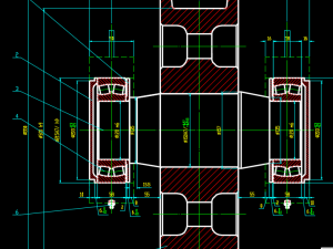 50 ton bridge crane mechanical and electrical diagram 3D Model