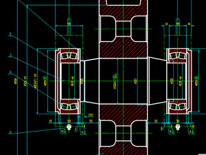 50 ton bridge crane mechanical and electrical diagram 3D Model