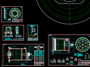 50 ton bridge crane mechanical and electrical diagram 3D Model
