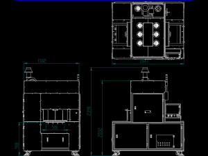 Automatic circuit board UV curing machine 3D Model