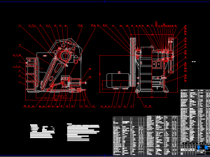 600900 Compound pendulum jaw crusher 3D Model