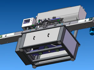 8-head filling machine 8-station automatic filling machine 8-head piston liquid filling machine 3D Model