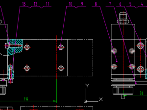720 EDM high-speed punching machine CAD drawing technical data Modèle 3D