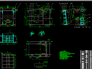 750x1060 jaw crusher set drawing 105 CAD drawings 3D Model