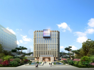Design SU Model of Enterprise R D Service Center Park 3D मॉडल