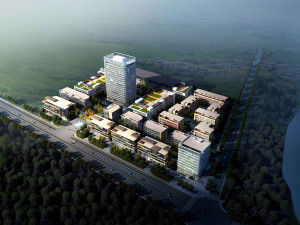 Fine SU Model of Modern Science and Technology Entrepreneurship Park 3Dモデル