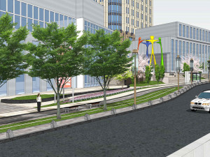 Innovate the landscape of enterprise office park Modelo 3D
