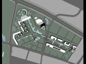 SU Model for the Design of Comprehensive Industrial Park 3D Model