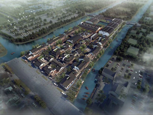 आधुनिक चीनी संस्कृति और यात्रा अवकाश वाणिज्यिक स्ट्रीट के डिजाइन के लिए एसयू मॉडल 3D मॉडल