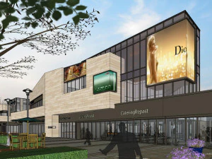 Lo schema delle strade commerciali di un progetto Modello 3D