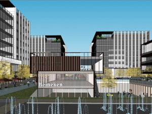 Building SU Model of Investment Promotion Industrial Park 3D Model