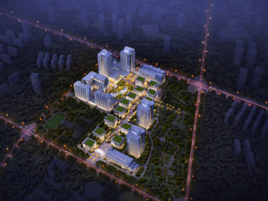 SU Model for the Design of Green Ecological Manufacturing Industrial Park 3D Model