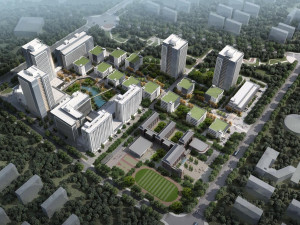 SU Model for the Design of Green Ecological Manufacturing Industrial Park 3D Model