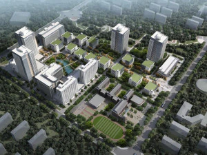 SU Model for the Design of Green Ecological Manufacturing Industrial Park 3D Model