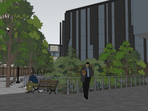 SU Model of Office-Creative Park Block Modello 3D