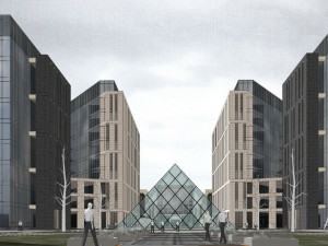 SU Model of Sino-French Industrial Park 3D 모델