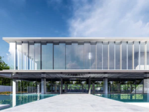 Mode lumière luxe zone de démonstration paysage SU modèle Jiangnan International City Modèle 3D