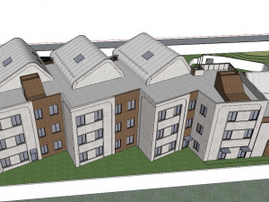 Su model of modern kindergarten architecture 3D Model