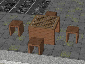 SU Model for the Design of Atmospheric Leisure venues for the elderly 3D Model