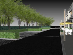 Modèle Su de la nouvelle zone de démonstration chinoise Modèle 3D