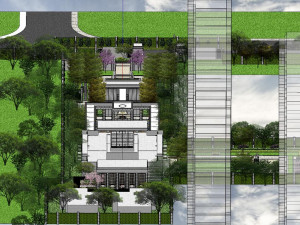 Su model of modern boutique demonstration area Model 3D