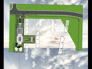 Su model of modern boutique demonstration area Model 3D
