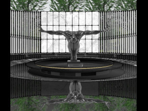 Su model of modern demonstration area Model 3D