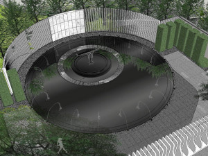 Su model of modern demonstration area Model 3D