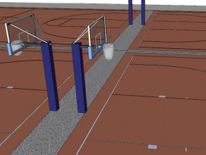 SU Model of Red Brick College Wind Primary School 3D Model