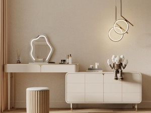 SU Model Design of Indoor Modern single dresser Modelo 3D