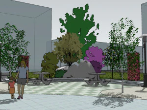 SU Model of clock Leisure Square 3D Model