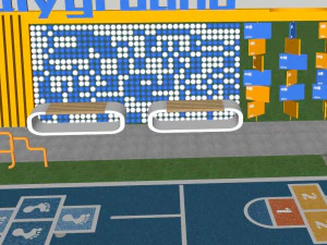 Su model of modern healthy walking trail 3D Model