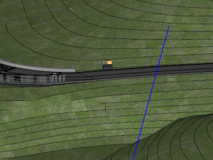 Su model of waterfront trail landscape 3D 모델