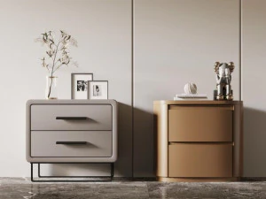 Modern tek kişilik komodinin SU model tasarımı 3D Model