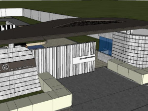 Su model of kindergarten building 3D Model