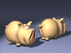 20 cartoon characters in 3D C4D OBJ format 3D Model